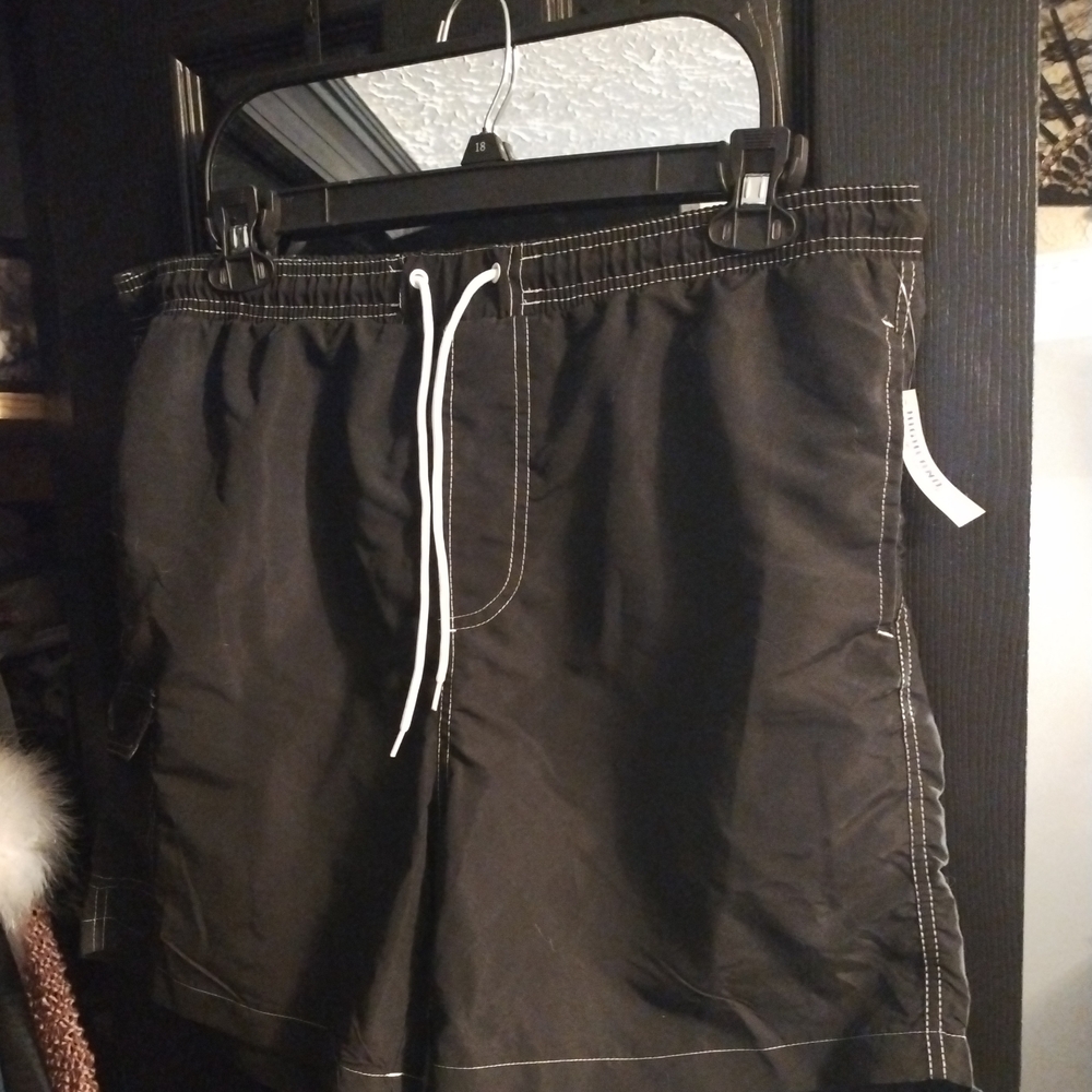 Men's Black Swim Shorts